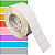 Etiqueta adesiva 50x30mm 5x3cm (1 coluna) BOPP p/ Zebra ZT230 S4M ZT410 - Rolo c/ 2727 (90m) Tubete 3 polegadas - Imagem 1