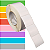 Etiqueta adesiva 50x50mm 5x5cm (1 coluna) BOPP p/ Zebra ZT230 S4M ZT410 - Rolo c/ 1698 (90m) Tubete 3 polegadas - Imagem 1