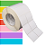 Etiqueta adesiva 50x50mm 5x5cm (2 colunas) BOPP p/ Zebra ZT230 S4M ZT410 Rolo c/ 3396 (90m) Tubete 3 polegadas - Imagem 1