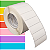 Etiqueta adesiva 80x30mm 8x3cm BOPP p/ Zebra ZT230 S4M ZT410 - Rolo c/ 2727 (90m) Tubete 3 polegadas - Imagem 1