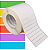 Etiqueta adesiva 25x15mm 2,5x1,5cm (4 colunas) Térmica (impressão sem ribbon) - Rolo c/ 90m Tubete 3 polegadas - Imagem 1