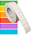Etiqueta adesiva 40x25mm 4x2,5cm (1 coluna) Térmica (impressão sem ribbon) - Rolo c/ 90m Tubete 3 polegadas - Imagem 1