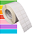 Etiqueta adesiva 40x25mm 4x2,5cm (2 colunas) Térmica (impressão sem ribbon) - Rolo c/ 90m Tubete 3 polegadas - Imagem 1