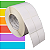 Etiqueta adesiva 40x60mm 4x6cm (2 colunas) Térmica (impressão sem ribbon) Rolo c/ 2856 (90m) Tubete 3 polegadas - Imagem 1