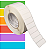 Etiqueta adesiva 50x20mm 5x2cm (1 coluna) Térmica (impressão sem ribbon) Rolo c/ 3912 (90m) Tubete 3 polegadas - Imagem 1