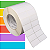 Etiqueta adesiva 50x25mm 5x2,5cm (2 colunas) Térmica (impressão sem ribbon) - Rolo c/ 90m Tubete 3 polegadas - Imagem 1