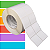 Etiqueta adesiva 50x50mm 5x5cm (2 colunas) Térmica (impressão sem ribbon) Rolo c/ 3396 (90m) Tubete 3 polegadas - Imagem 1
