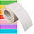 Etiqueta adesiva 100x150mm 10x15cm Couche p/ Zebra ZT230 S4M ZT410 - Rolo c/ 600 (90m) Tubete 3 polegadas - Imagem 1