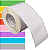 Etiqueta adesiva 100x200mm 10x20cm Couche p/ Zebra ZT230 S4M ZT410 - Rolo c/ 441 (90m) Tubete 3 polegadas - Imagem 1