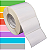 Etiqueta adesiva 100x60mm 10x6cm Couche p/ Zebra ZT230 S4M ZT410 - Rolo c/ 1428 (90m) Tubete 3 polegadas - Imagem 1