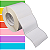 Etiqueta adesiva 100x80mm 10x8cm Couche p/ Zebra ZT230 S4M ZT410 - Rolo c/ 1083 (90m) Tubete 3 polegadas - Imagem 1