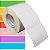 Etiqueta adesiva 102x85mm 10,2x8,5cm Couche p/ Zebra ZT230 S4M ZT410 - Rolo c/ 1023 (90m) Tubete 3 polegadas - Imagem 1