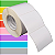 Etiqueta adesiva 102x85mm 10,2x8,5cm Couche p/ Zebra ZT230 S4M ZT410 - Rolo c/ 1023 (90m) Tubete 3 polegadas - Imagem 1
