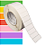 Etiqueta adesiva 50x20mm 5x2cm (1 coluna) Couche p/ Zebra ZT230 S4M ZT410 Rolo c/ 3912 (90m) Tubete 3 polegadas - Imagem 1