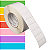Etiqueta adesiva 50x25mm 5x2,5cm (1 coluna) Couche p/ Zebra ZT230 S4M ZT410 - Rolo c/ 90m Tubete 3 polegadas - Imagem 1