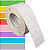 Etiqueta adesiva 60x25mm 6x2,5cm Couche p/ Zebra ZT230 S4M ZT410 - Rolo c/ 3213 (90m) Tubete 3 polegadas - Imagem 1