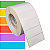 Etiqueta adesiva 90x35mm 9x3,5cm Térmica (impressão sem ribbon) - Rolo c/ 2368 (90m) Tubete 3 polegadas - Imagem 1