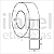 Etiqueta adesiva 40x40mm 4x4cm (1 coluna) Poliéster cromo fosco p/ Zebra ZT230 S4M ZT410 Rolo c/ 90m Tubete 3 polegadas - Imagem 2