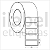 Etiqueta adesiva 60x25mm 6x2,5cm Poliéster cromo fosco p/ Zebra ZT230 S4M ZT410 - Rolo c/ 3213 (90m) Tubete 3 polegadas - Imagem 2