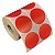 Etiqueta adesiva redonda bolinha 50mm 5cm Térmica (impressão sem ribbon) p/ impressora térmica direta Rolo 30m - Imagem 6