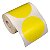 Etiqueta adesiva redonda bolinha 90mm 9cm Térmica (impressão sem ribbon) p/ impressora térmica direta Rolo 30m - Imagem 4