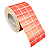Etiqueta adesiva 33x25mm 3,3x2,5cm (3 colunas) BOPP p/ Zebra ZT230 S4M ZT410 - Rolo c/ 90m Tubete 3 polegadas - Imagem 7