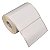 Etiqueta adesiva 100x60mm 10x6cm Poliéster branco brilho p/ Zebra Argox Elgin - Rolo c/ 476 (30m) - Imagem 1