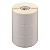 Etiqueta adesiva 30x15mm 3x1,5cm (3 colunas) Poliéster branco brilho p/ Zebra Argox Elgin - Rolo c/ 4998 (30m) - Imagem 3