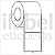 Etiqueta adesiva 100x110mm 10x11cm Poliéster branco brilho p/ Zebra ZT230 S4M ZT410 - Rolo c/ 795 90m Tubete 3 polegadas - Imagem 2