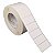Etiqueta adesiva 60x30mm 6x3cm Poliéster branco brilho p/ Zebra ZT230 S4M ZT410 - Rolo c/ 2727 (90m) Tubete 3 polegadas - Imagem 1