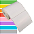 Etiqueta adesiva 100x85mm 10x8,5cm Térmica (impressão sem ribbon) p/ impressora térmica direta Rolo c/ 30m - Imagem 1