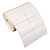 Etiqueta adesiva 50x40mm 5x4cm (2 colunas) Poliéster branco brilho p/ Zebra Argox Elgin - Rolo c/ 1394 (30m) - Imagem 1
