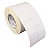 Etiqueta adesiva 50x40mm 5x4cm (2 colunas) Poliéster branco brilho p/ Zebra ZT230 S4M ZT410 Rolo c/ 90m Tubete 3 pol - Imagem 1