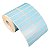 Etiqueta adesiva 50x15mm 5x1,5cm (2 colunas) Couche p/ Zebra Argox Elgin - Rolo c/ 3332 (30m) - Imagem 10
