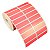 Etiqueta adesiva 50x15mm 5x1,5cm (2 colunas) Couche p/ Zebra Argox Elgin - Rolo c/ 3332 (30m) - Imagem 7
