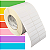 Etiqueta adesiva 50x15mm 5x1,5cm (2 colunas) Couche p/ Zebra ZT230 S4M ZT410 - Rolo c/ 90m Tubete 3 polegadas - Imagem 1