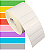 Etiqueta adesiva 50x15mm 5x1,5cm (1 coluna) Couche p/ Zebra Argox Elgin - Rolo c/ 1666 (30m) - Imagem 1