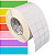 Etiqueta adesiva 30x25mm 3x2,5cm (3 colunas) BOPP p/ Zebra ZT230 S4M ZT410 Rolo c/ 90m Tubete 3 polegadas - Imagem 1