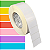 Etiqueta adesiva 45x25mm 4,5x2,5cm (1 coluna) Térmica (impressão sem ribbon) - Rolo c/ 90m Tubete 3 polegadas - Imagem 1