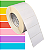 Etiqueta adesiva 70x40mm 7x4cm Couche p/ Zebra ZT230 S4M ZT410 - Rolo c/ 2094 (90m) Tubete 3 polegadas - Imagem 1