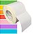 Etiqueta adesiva 100x120mm 10x12cm BOPP p/ Zebra ZT230 S4M ZT410 - Rolo c/ 729 (90m) Tubete 3 polegadas - Imagem 1