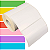 Etiqueta adesiva 100x65mm 10x6,5cm BOPP p/ congelados p/ Zebra Argox Elgin - Rolo c/ 441 (30m) - Imagem 1