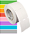 Etiqueta tag roupa 40x70mm 4x7cm (2 col) 1 picote Couche cartão p/ Zebra ZT230 S4M ZT410 Rolo 90m Tubete 3 pol - Imagem 1