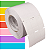 Etiqueta tag roupa adesiva 35x60mm 3,5x6cm (3 col) 1 picote Couche cartão Zebra ZT230 S4M Rolo 90m Tubete 3 pol - Imagem 1