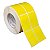 Etiqueta tag roupa adesiva 50x75mm 5x7,5cm (2 col) 3 cortes Couche p/ Zebra ZT230 S4M Rolo 90m Tubete 3 pol - Imagem 5