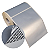 Etiqueta adesiva 100x130mm 10x13cm VOID prata fosco p/ Zebra Argox Elgin - Rolo c/ 226 (30m) - Imagem 1