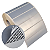 Etiqueta adesiva 100x25mm 10x2,5cm VOID prata fosco p/ Zebra Argox Elgin - Rolo c/ 1071 (30m) - Imagem 1