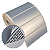 Etiqueta adesiva 100x35mm 10x3,5cm VOID prata fosco p/ Zebra Argox Elgin - Rolo c/ 789 (30m) - Imagem 1