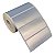 Etiqueta adesiva 100x40mm 10x4cm VOID prata fosco p/ Zebra Argox Elgin - Rolo c/ 698 (30m) - Imagem 1