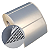 Etiqueta adesiva 100x60mm 10x6cm VOID prata fosco p/ Zebra Argox Elgin - Rolo c/ 476 (30m) - Imagem 1